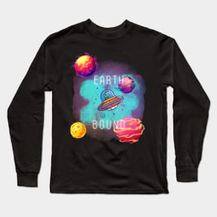 Alien spaceship Long Sleeve T-Shirt